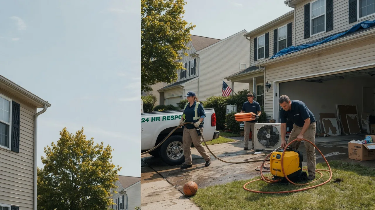 Emergency Water Damage Restoration in Tower City, PA near me